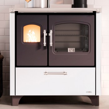 Cuisinière à bois SMART 80 - CADEL ref 71200020 - Installation polyvalente - 7.5 kW - Avec pieds